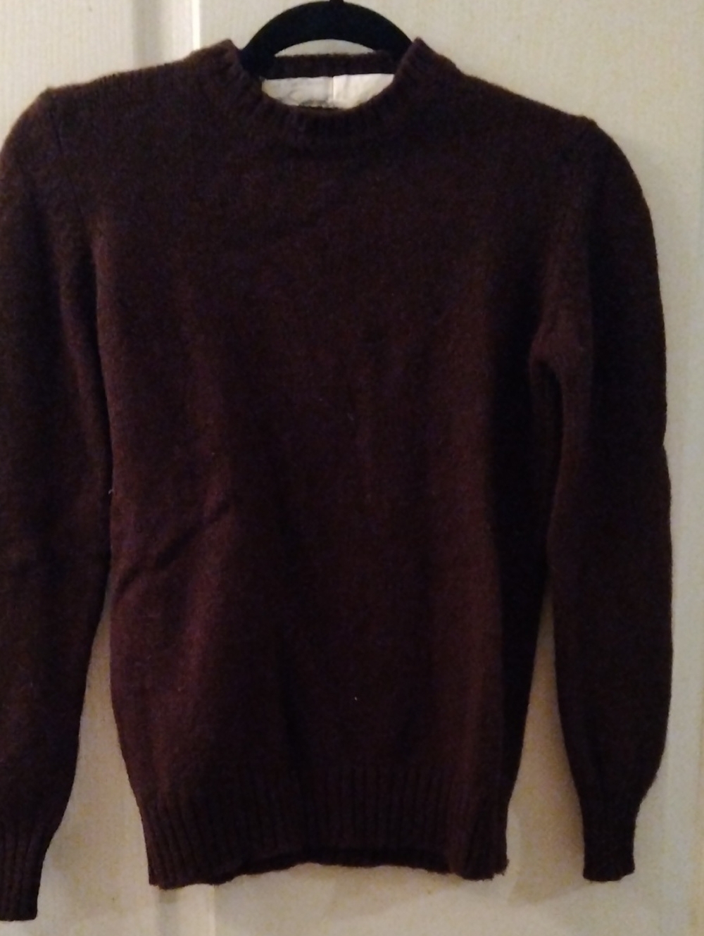 Simpsons Dark Brown Crewneck Sweater